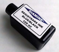Diamine Registrar Bottled Ink in Blue / Black - 100 mL