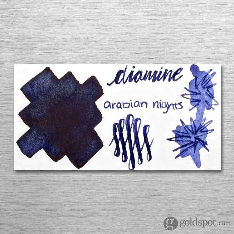 Diamine Shimmer Bottled Ink in Arabian Nights Purple - 50 mL Bottled Ink