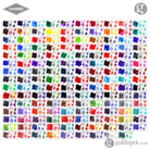 Diamine Shimmer Bottled Ink in Blue Lightning - 50 mL Bottled Ink