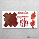Diamine Shimmer Bottled Ink in Dragon Blood Gold - 50 mL Bottled Ink