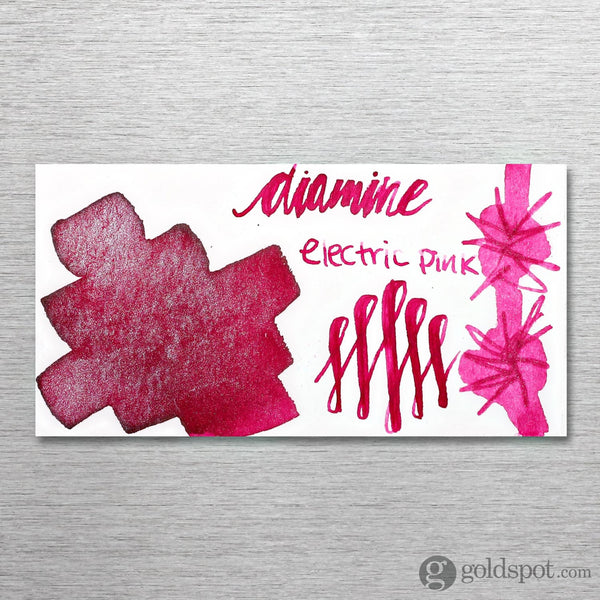 Diamine Shimmer Bottled Ink in Electric Pink - 50 mL Bottled Ink