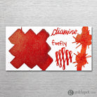 Diamine Shimmer Bottled Ink in Firefly Orange - 50 mL Bottled Ink