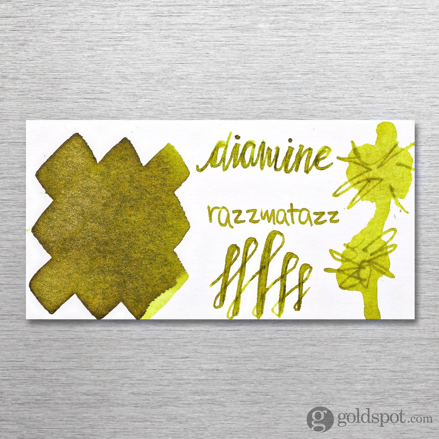 Diamine Shimmer Bottled Ink in Razzamatazz Gold - 50 mL Bottled Ink