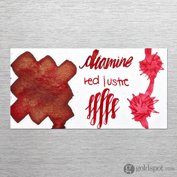 Diamine Shimmer Bottled Ink in Red Lustre - 50 mL Bottled Ink
