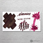 Diamine Shimmer Bottled Ink in Wine Divine Burgundy - 50 mL Bottled Ink