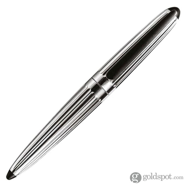 Diplomat Aero Felt Pen in Factory (Raw Aluminum) Felt Tip