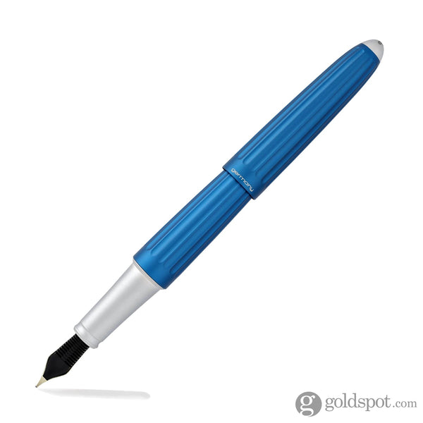 Diplomat Aero Fountain Pen in Blue - 14K Gold Fountain Pen
