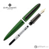 Diplomat Aero Fountain Pen in Green - 14K Gold Fountain Pen