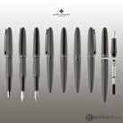 Diplomat Aero Fountain Pen in Grey - 14K Gold Fountain Pen