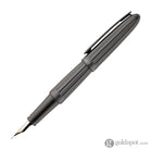 Diplomat Aero Fountain Pen in Grey - 14K Gold Fountain Pen