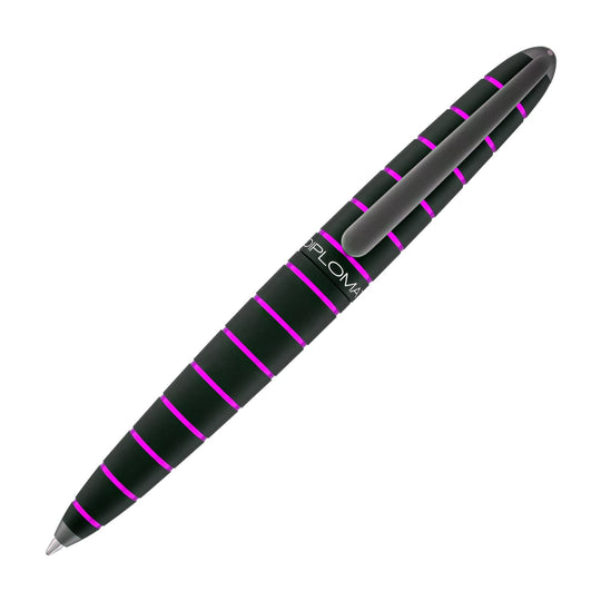 Diplomat Elox Ballpoint Pen in Ring Black/Purple