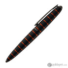Diplomat Elox Fountain Pen in Ring Black & Orange - 14K Gold Fountain Pen