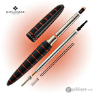 Diplomat Elox Mechanical Pencil in Ring Black & Orange -.7mm Mechanical Pencil