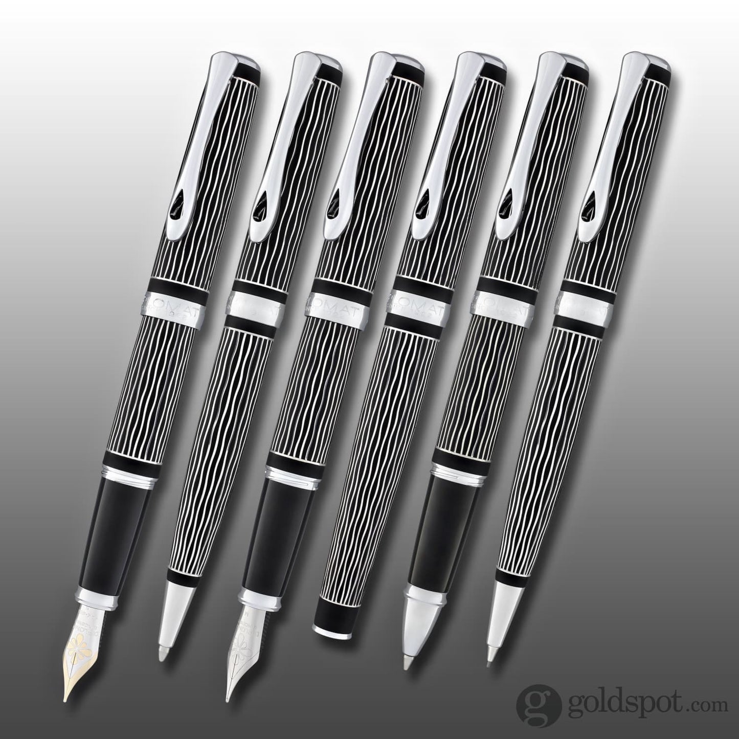 Diplomat Excellence A Plus Rollerball Pen in Waves Rollerball Pen