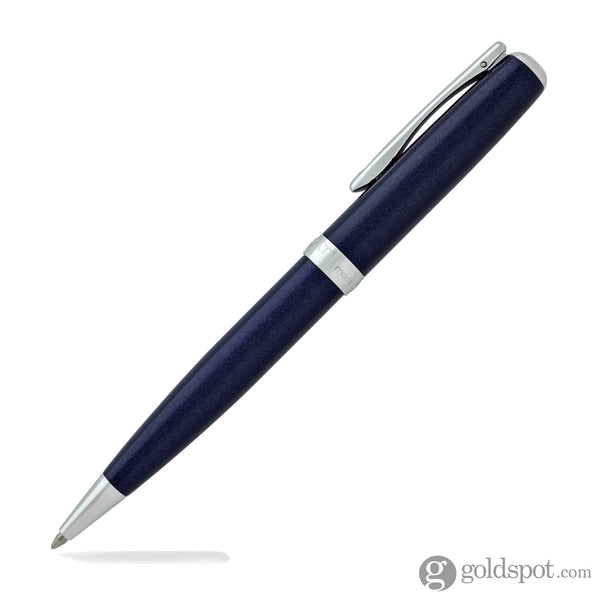 Diplomat Excellence A2 Ballpoint Pen in Midnight Blue with Chrome Trim Ballpoint Pen