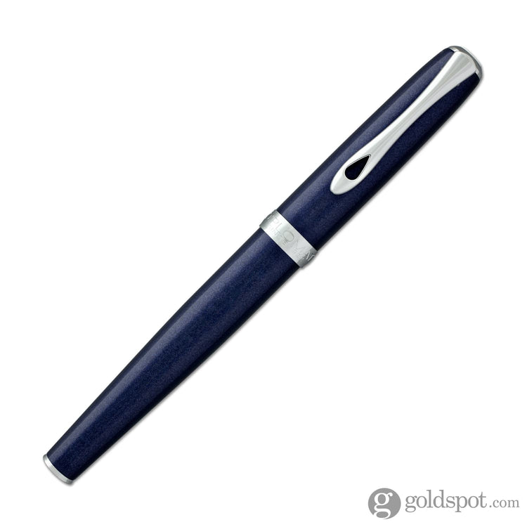Diplomat Excellence A2 Fountain Pen in Midnight Blue with Chrome Trim Fountain Pen