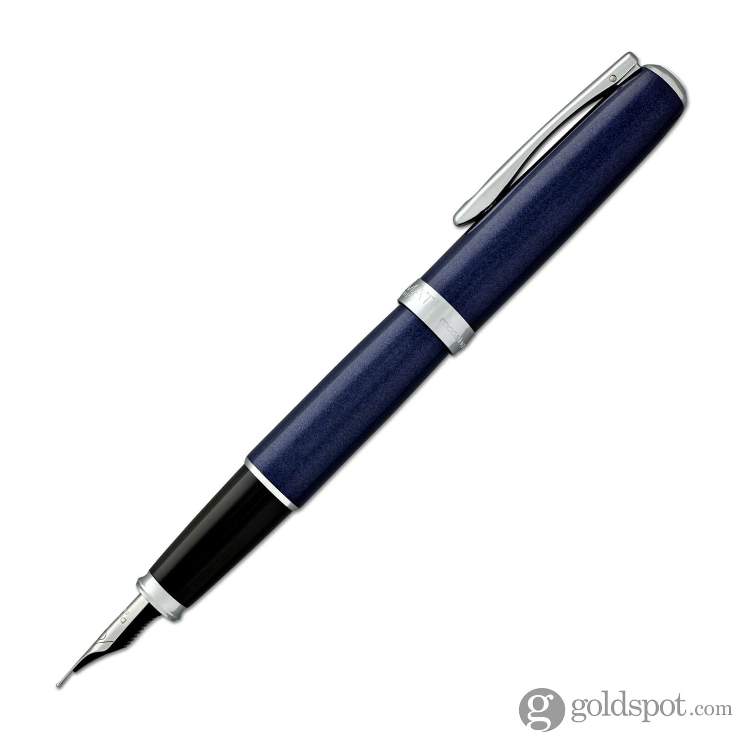 Diplomat Excellence A2 Fountain Pen in Midnight Blue with Chrome Trim Fountain Pen