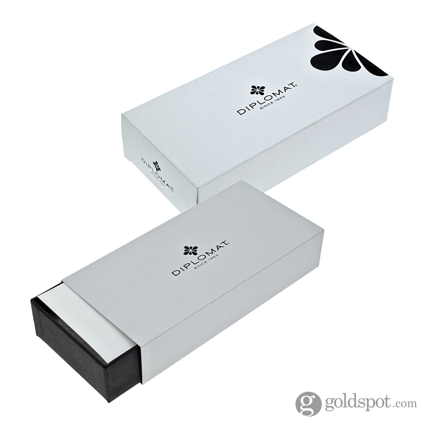 Diplomat Excellence A2 Rollerball Pen in Midnight Blue with Chrome Trim Rollerball Pen