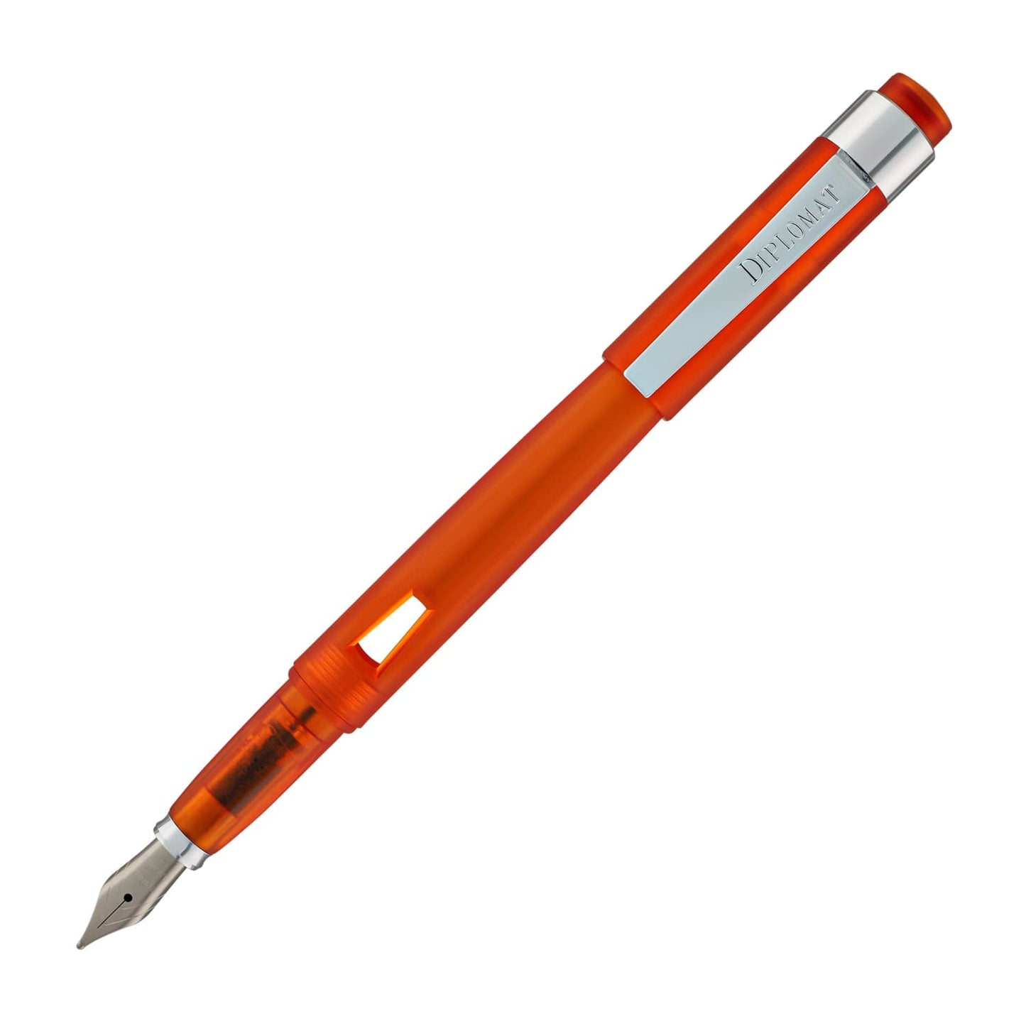 Diplomat Magnum Demo Fountain Pen in Orange Fountain Pen