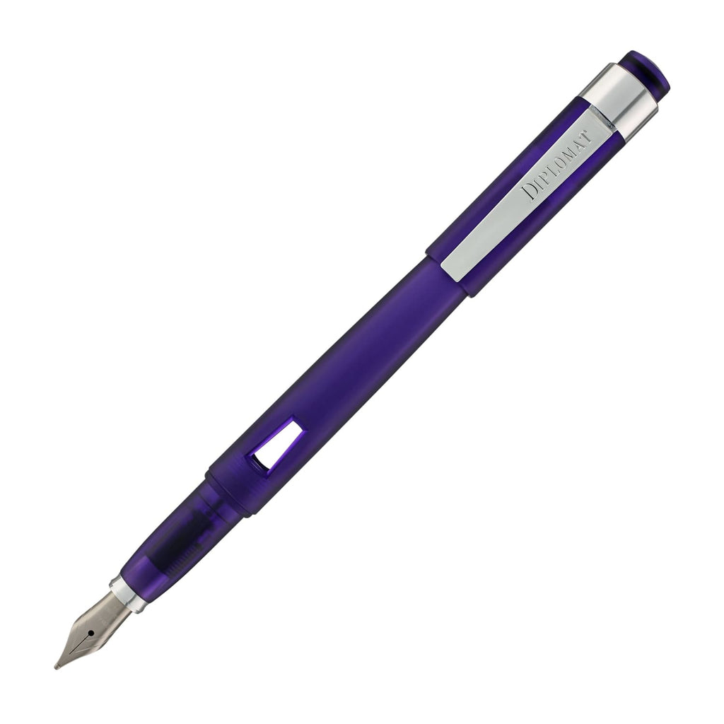 Diplomat Magnum Demo Fountain Pen in Purple Fountain Pen