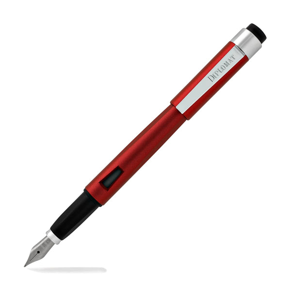 Diplomat Magnum Fountain Pen in Burned Red Fountain Pen