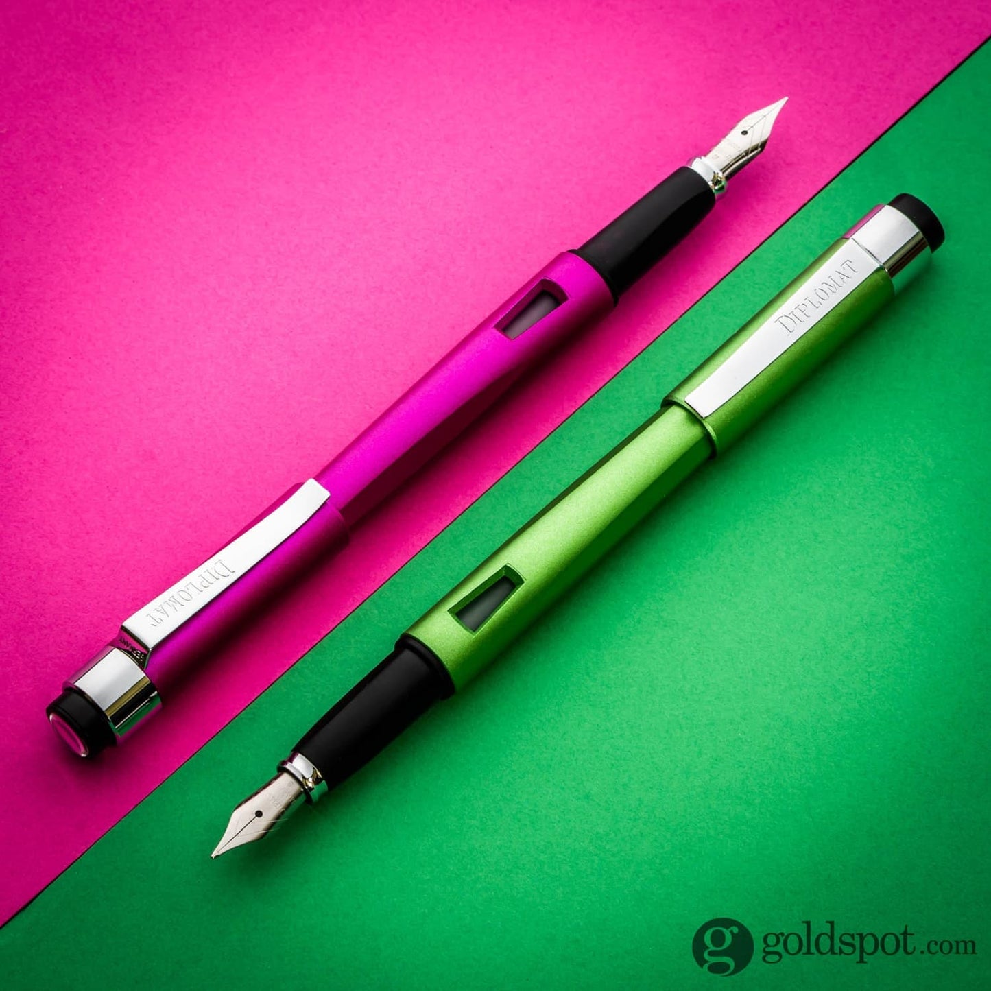 Diplomat Magnum Fountain Pen in Lime Green Fountain Pen
