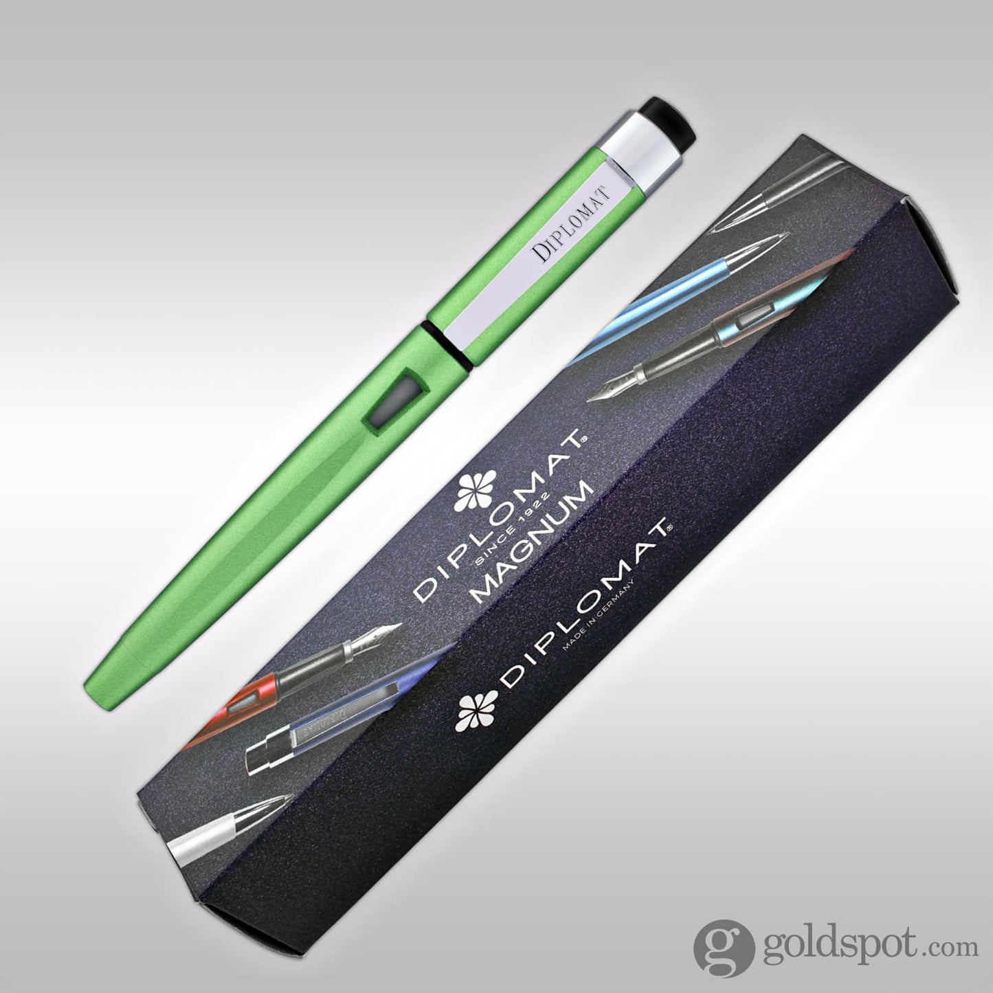 Diplomat Magnum Fountain Pen in Lime Green Fountain Pen