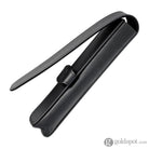 Diplomat Single Pen Case Fine Leather in Black Pen Case