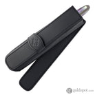 Diplomat Single Pen Case Fine Leather in Black Pen Case