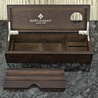 Diplomat Wooden Desk Case with Ink in Wenge Pen