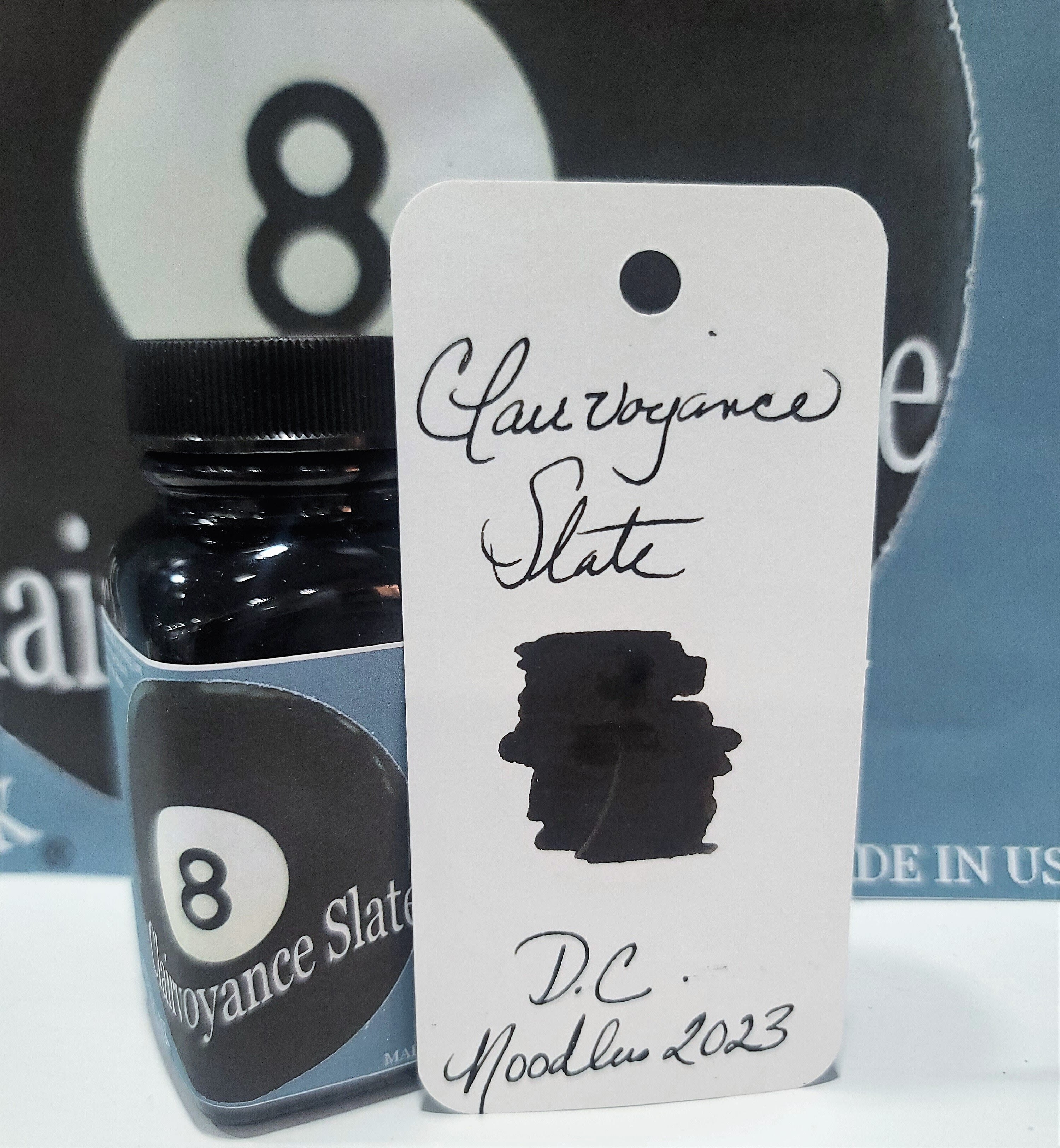 Noodler's Clairvoyance Slate Fountain Pen Ink - 3oz Bottle Bottle - DC  Super Show 2023