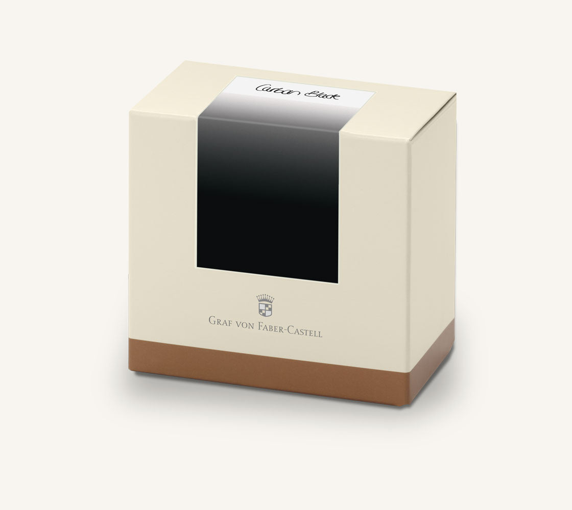 Graf von Faber-Castell Bottled Ink in Carbon Black - 75 mL Bottled Ink