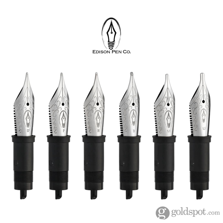 Edison #6 Replacement Nib - Steel Fountain Pen Nibs