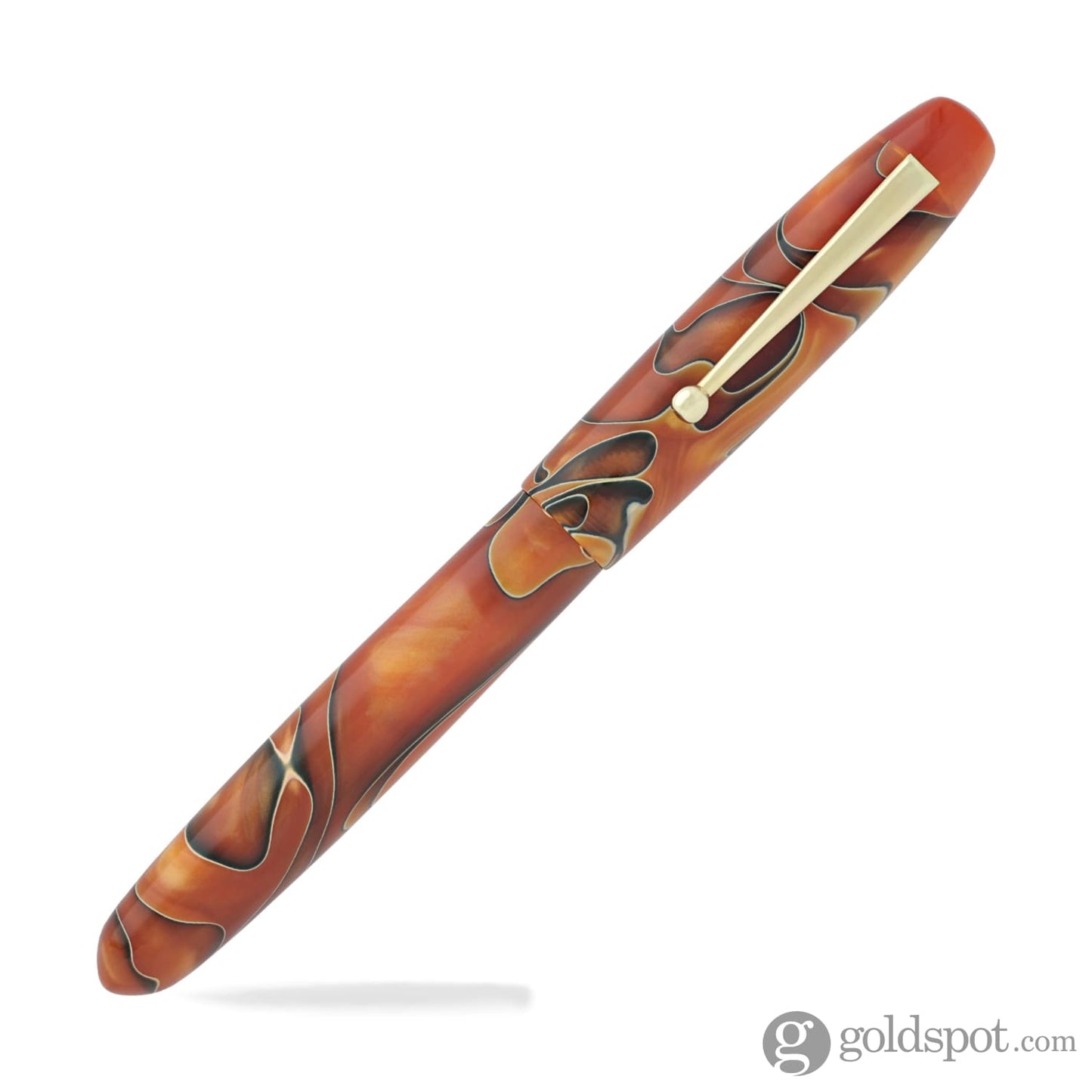 Edison Collier Fountain Pen in Persimmon Swirl Fountain Pen