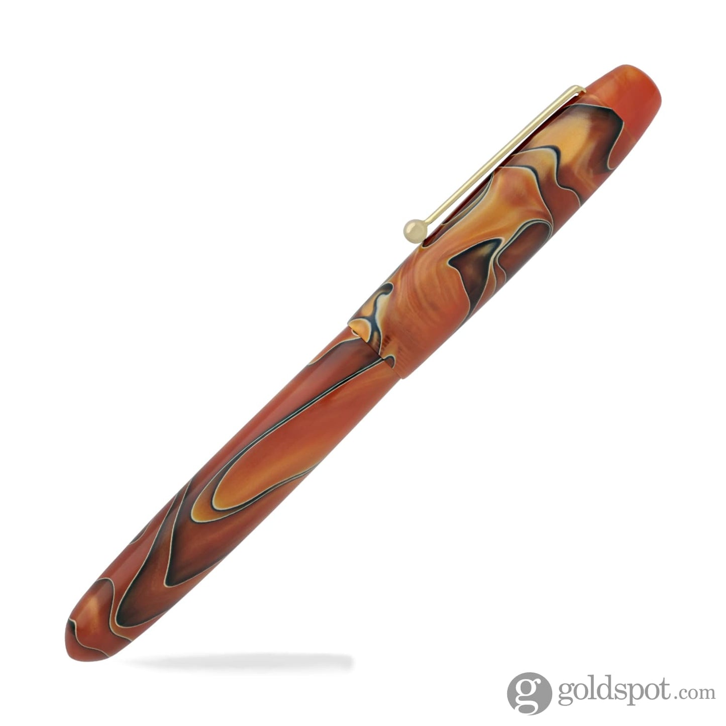 Edison Collier Fountain Pen in Persimmon Swirl Fountain Pen