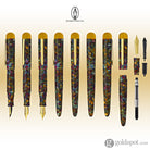 Edison Comet Fountain Pen in Brandywine Fountain Pen