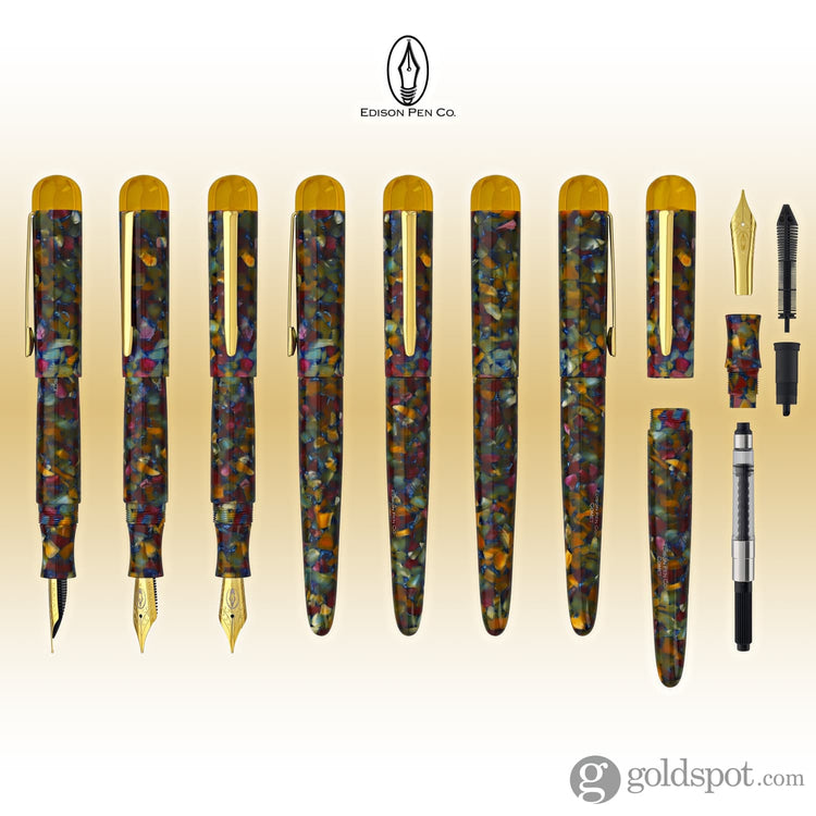 Edison Comet Fountain Pen in Brandywine Fountain Pen