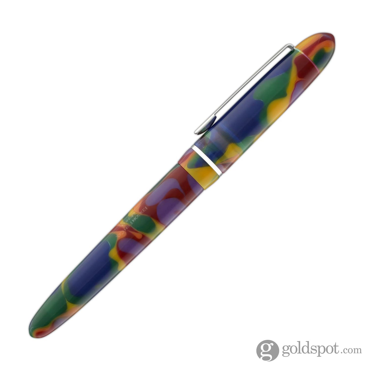 Edison Menlo Fountain Pen in Fingerpaints Stainless Steel Nib Fountain Pen