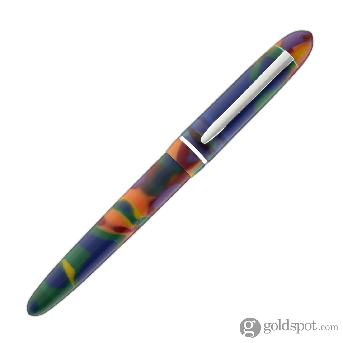 Edison Menlo Fountain Pen in Fingerpaints Stainless Steel Nib Fountain Pen