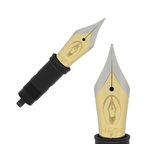 Edison Replacement Nib No. 6 Size - 18kt Gold Fountain Pen Nibs