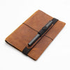Endless Explorer Refillable Leather Journal in Canyon - Dotted Notebook