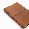 Endless Explorer Refillable Leather Journal in Canyon - Dotted Notebook