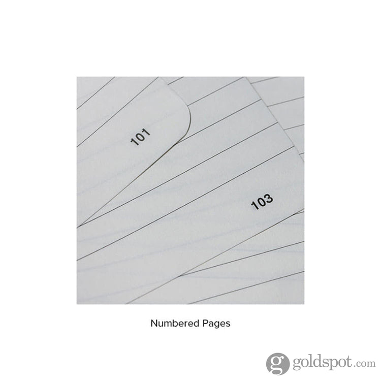 Endless Recorder A5 Notebook in Deep Ocean with the 80gsm Regalia Paper - Ruled Notebook