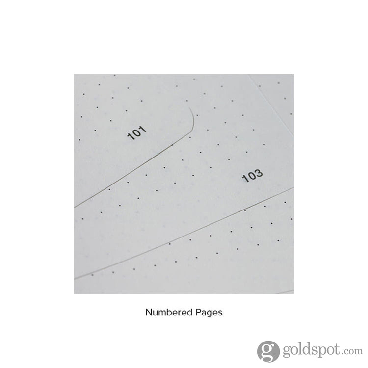 Endless Recorder A5 Notebook in Forest Canopy with the 80gsm Regalia Paper - Dotted Notebook