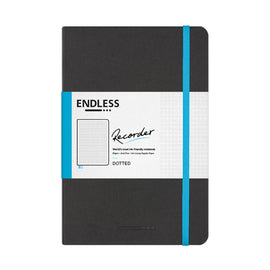 Endless Recorder A5 Notebook in Infinite Space with the 80gsm Regalia Paper - Dotted