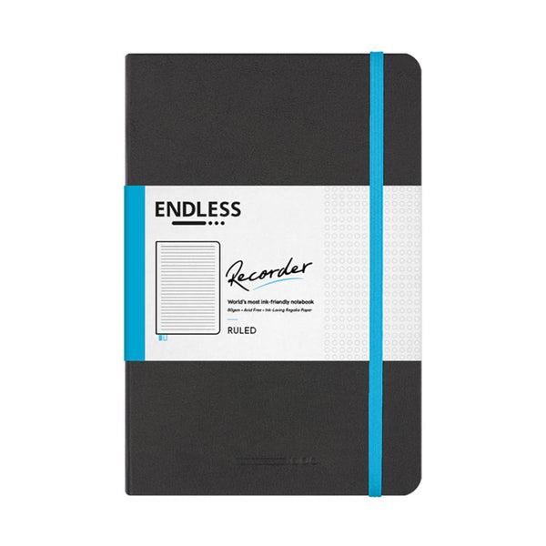 Endless Recorder A5 Notebook in Infinite Space with the 80gsm Regalia Paper - Ruled Notebook