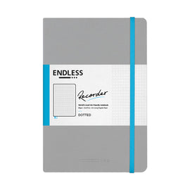 Endless Recorder A5 Notebook in Mountain Snow with the 80gsm Regalia Paper - Dotted