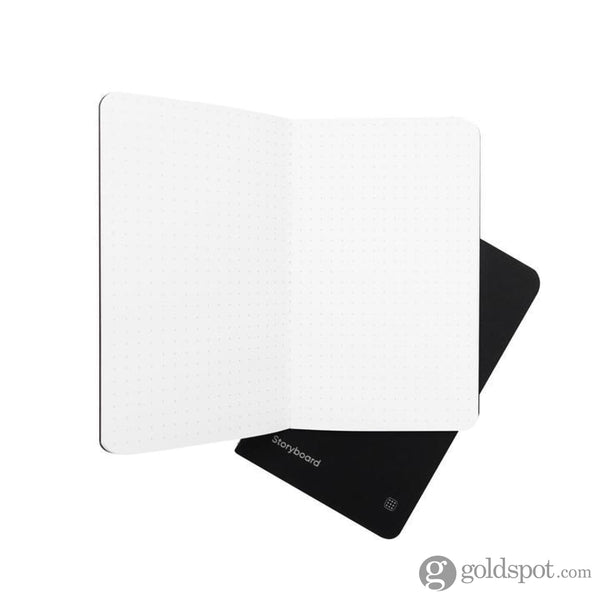 Endless Storyboard Pocket Notebooks with 48 Pages - Pack of 2 (Dotted) Notebook