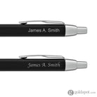 Engraved / Personalized Parker IM Core Ballpoint Pen in Black CT by Goldspot Ballpoint Pen