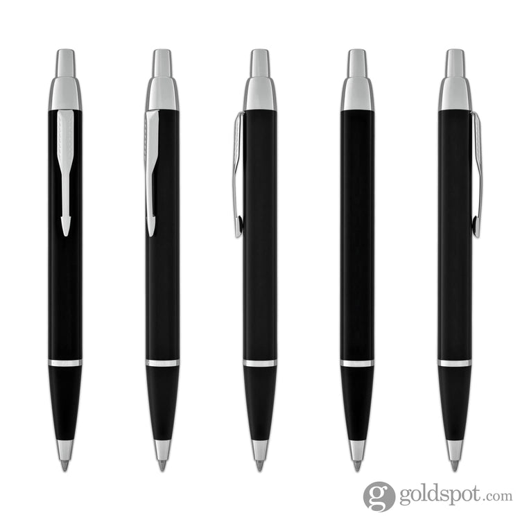 Engraved / Personalized Parker IM Core Ballpoint Pen in Black CT by Goldspot Ballpoint Pen